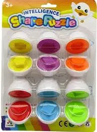 [Baby] بيض تطابق اشكال Shape egg puzzle 