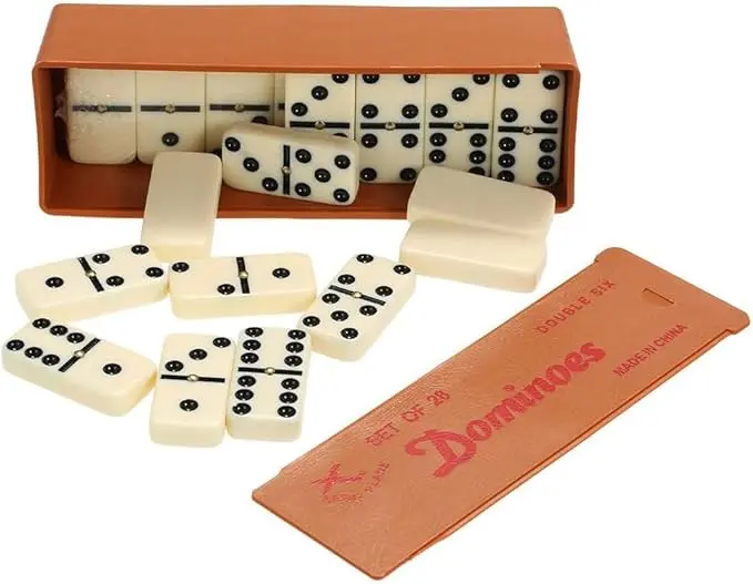 دومينو عظم Dominoes double six 