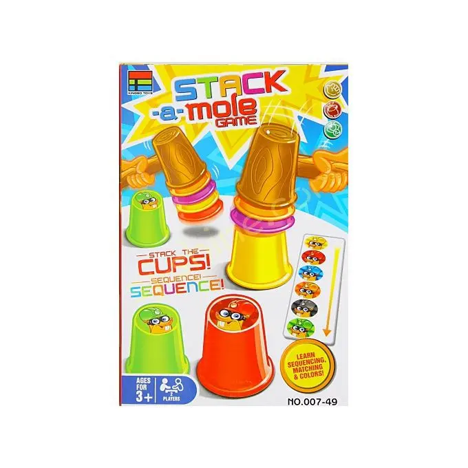 stack -a- mole game  اكواب السرعه