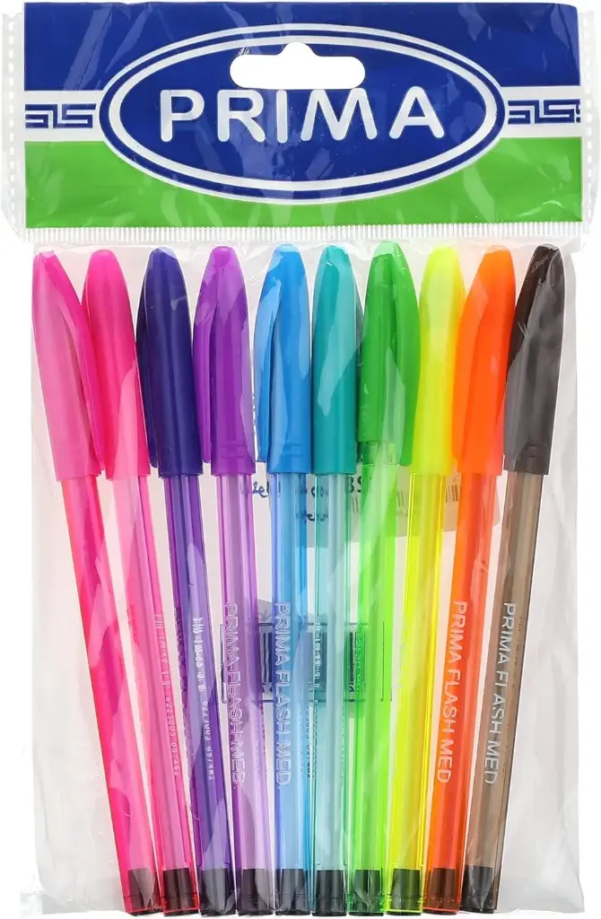 طقم 8قلم جاف بريما 