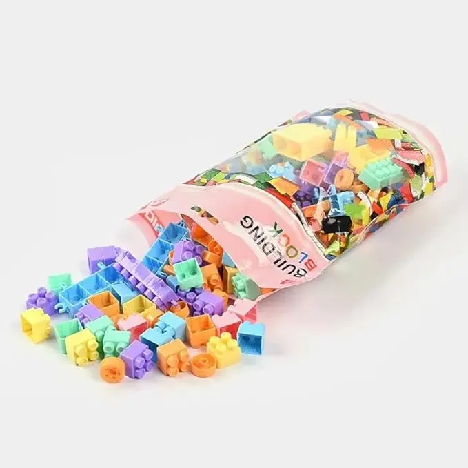 كيس ليجو كلاسيك DIY Building Blocks Set, 100+ Colorful Interlocking Pieces