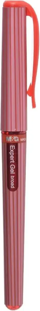 قلم جيل 1مم احمر M&G Gel Pen