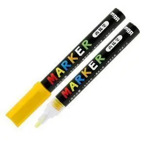 قلم اكريليك اصفر  Acrylic Pen M.Yellow