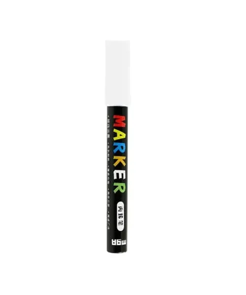 قلم اكريليك ابيض Acrylic Pen White