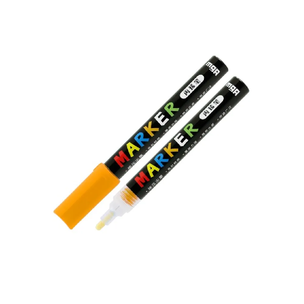 قلم اكريليك برتقالي Acrylic Pen Orange