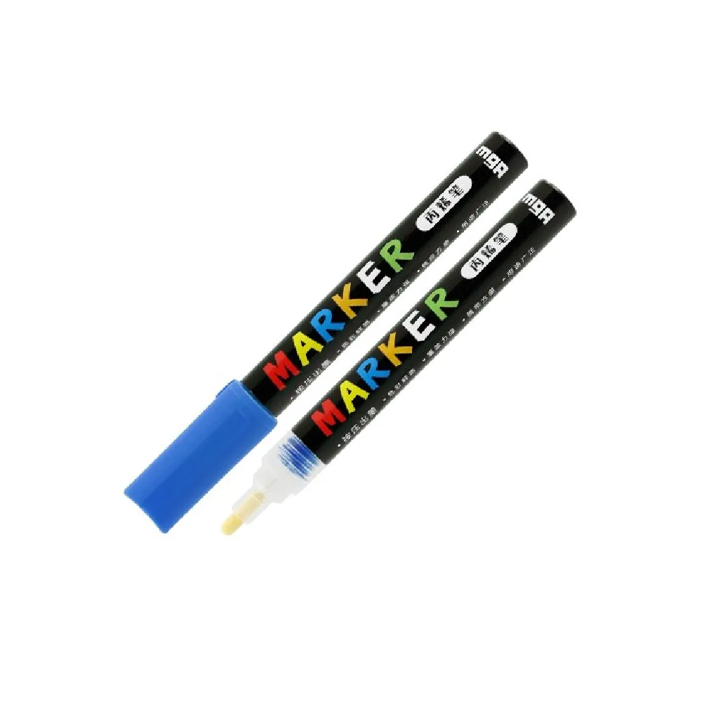 قلم اكريليك ازرق Acrylic Pen Blue