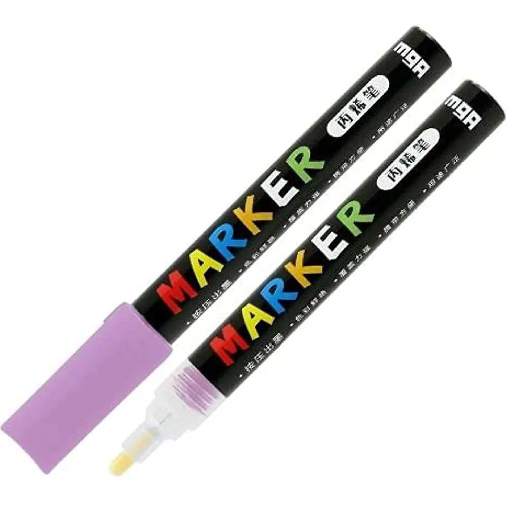 قلم اكريليك بنفسجي فاتح Acrylic Pen L.purple