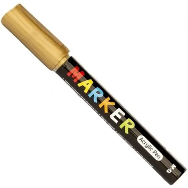 قلم اكريليك ذهبي Acrylic Pen Gold
