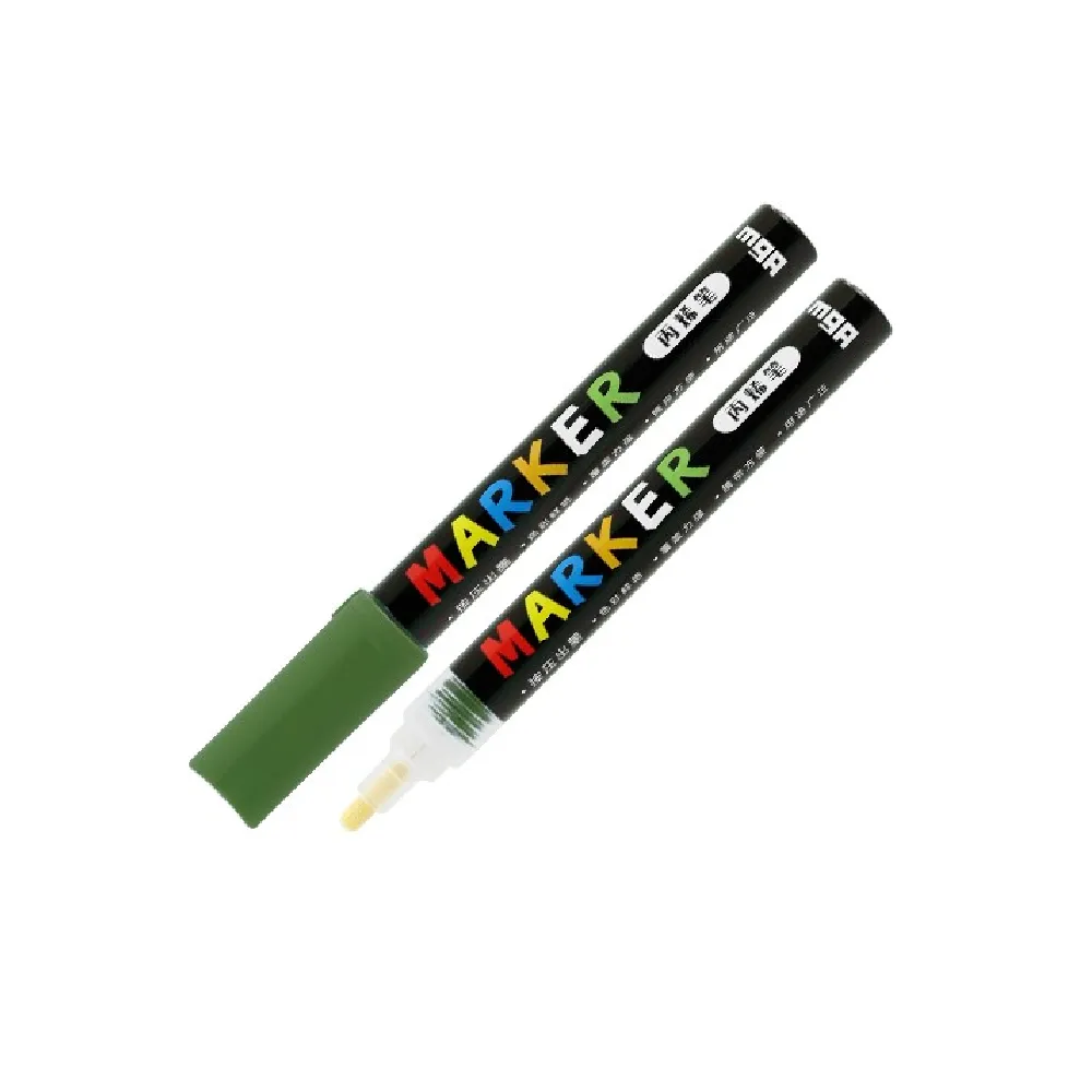 قلم اكريليك زتوني Acrylic Pen olive green