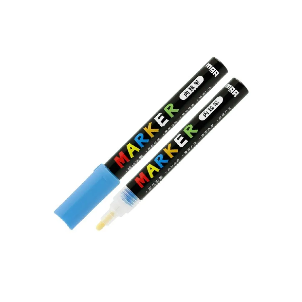 قلم اكريليك ازرق Acrylic Pen azure