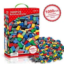 ليجو كلاسيك 1000 قطعه Colorful Interlocking blocks