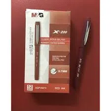 قلم جيل احمرx200 (0.7 mm) gel pen