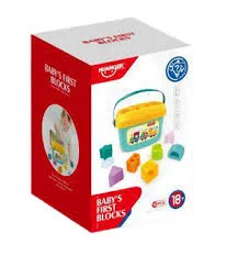 [Baby] مكعب تطابق بلاستيك Baby's First Blocks Huanger