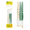 طقم فرش ام جي 2-6-8-10 M&G Chenguang WATER BRUSH SET BRISTLES & NYLON WOOLS - 5 PCS