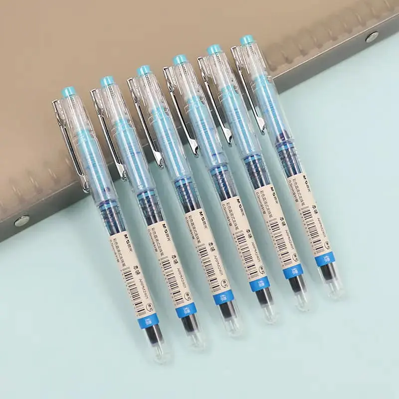 قلم رولر حبر M&G 0.5mm سماوي