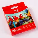 الوان 12 لون قصير M&G Short Wooden Pencil Colors, 12 Color