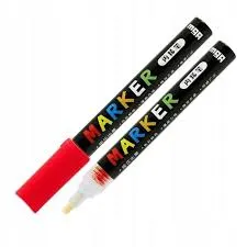 قلم اكريليك احمر Acrylic Pen Red