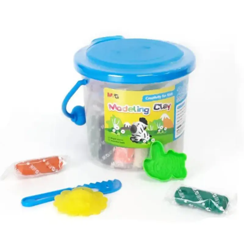 صلصال 24 لون Modeling Clay Drum 