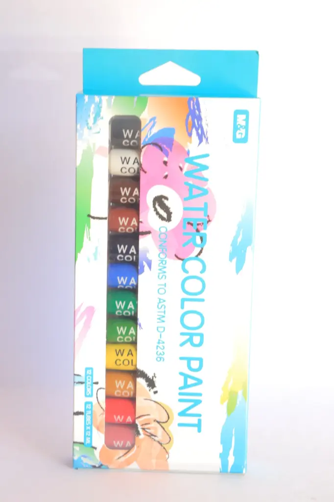 الوان مياه 12 انبوب M&G WATER COLOR 12