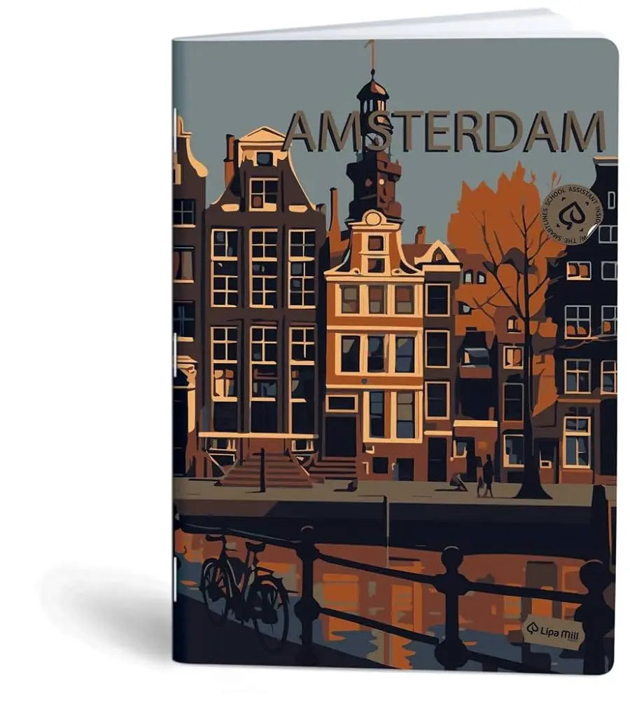 ك دبوس 60 ورقه مرمر Mar Mar 60 Sheets Stapled Lined Notebook, 20.5 cm x 29.7 cm Size