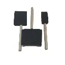 ​​Pack of 3 Black Painting Sponges 