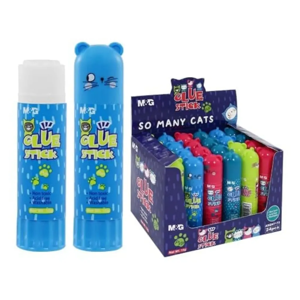 M&G Glue Stick 15g So Many Cats / ASGN7173 لاصق صمغ