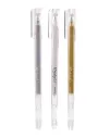 طقم 3 قلم برونز M&G High-Capacity Highlight Color Gel Pen 0.6mm Silver/White/Gold 3c AGPY5573