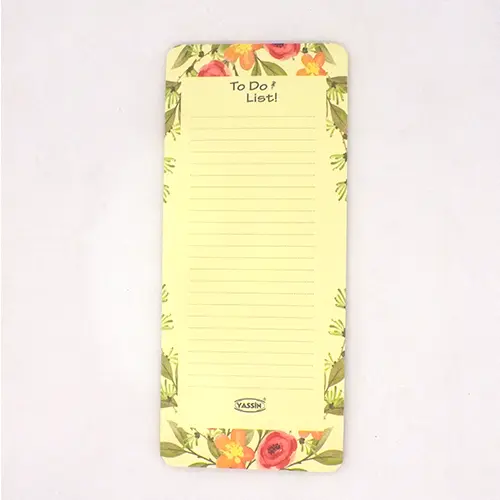 نوته ياسين Yassin To Do List Notebook 