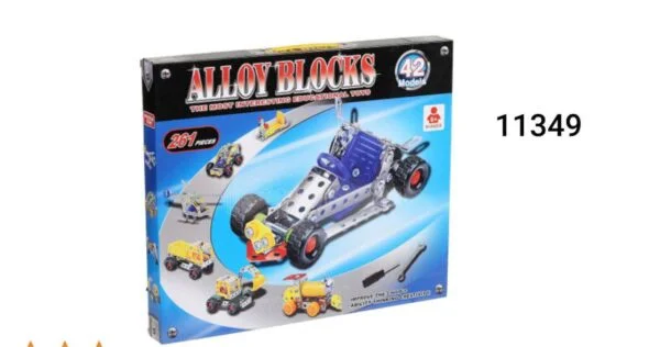 ميكانو 42 موديل Alloy blocks Metal model 261 pcs
