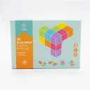 3D Building Block puzzle /80مكعبات + كروت 