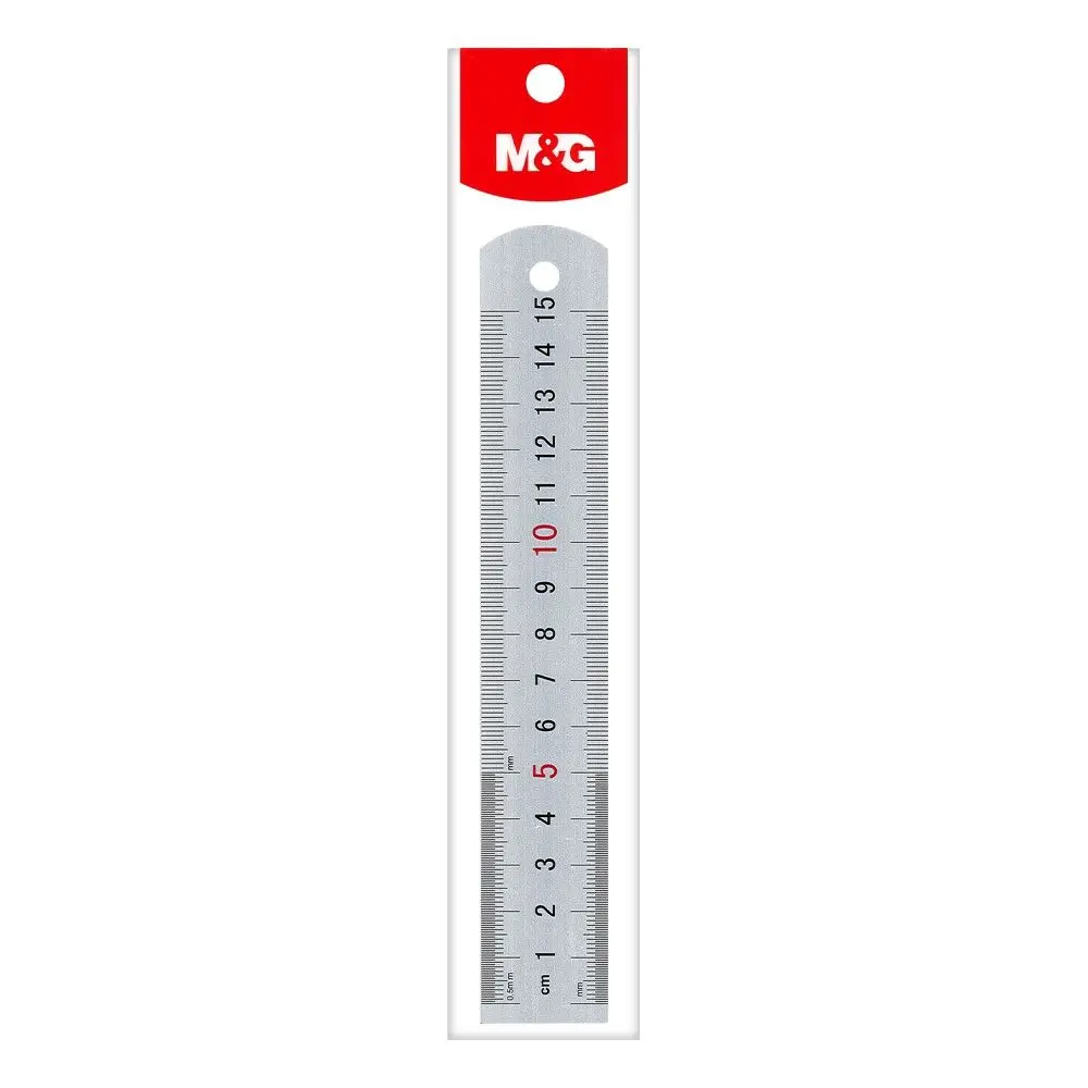 مسطره الومنيوم 15 سم M&G Aluminum ruler 15cm 