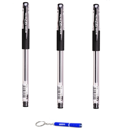 قلم جيل 0.5 اسود Q7