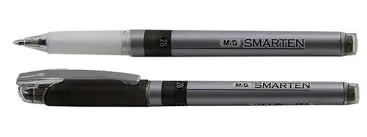 قلم جيل اسود 0.7 M&G Stick Smarten Gel Pen Black 0.7mm with Metal Clip