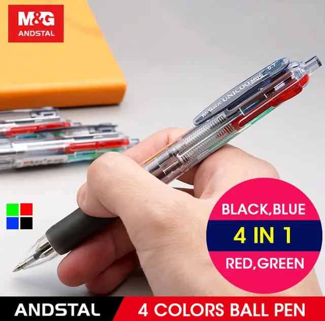 قلم 4 لون M&G