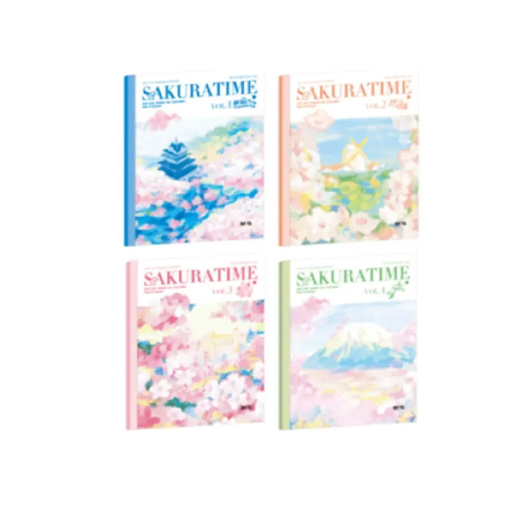 M&G Notebook A5 Line 40sh Glued Left Op. Sakura Time / APNBC019 دفتر ملاحظات