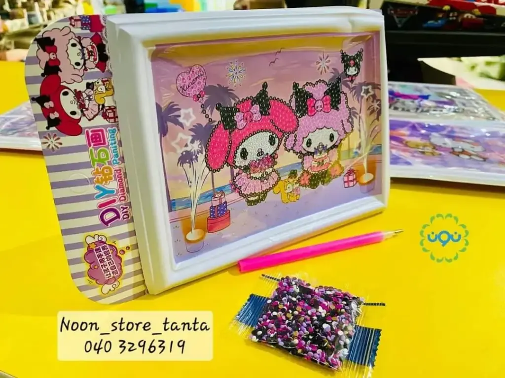 لوحه بلاستيك دايموند Diamond painting 