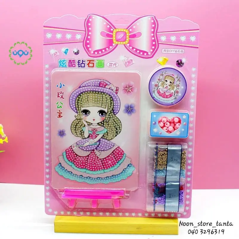  لوحه دايموند*2  + اسوار Diamond painting 