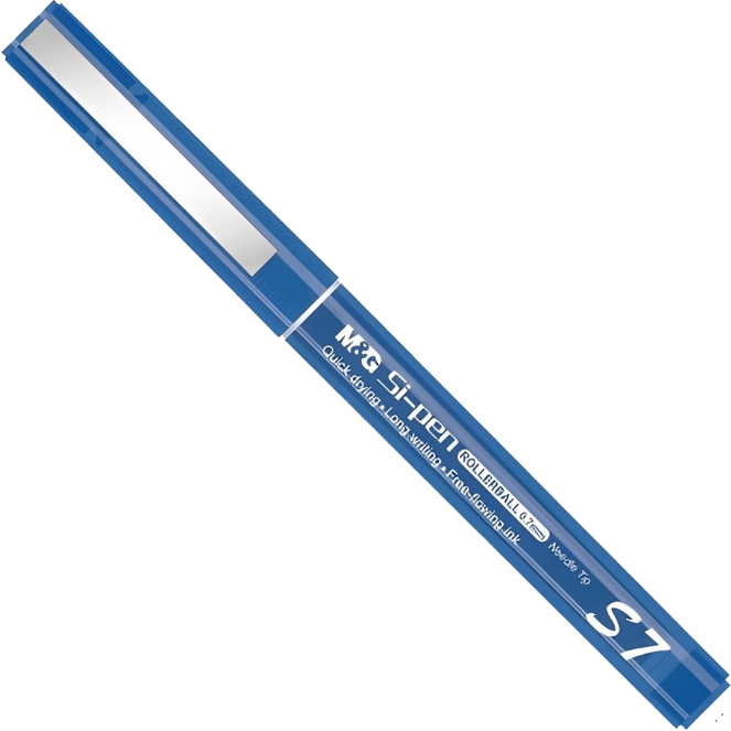 قلم حبر رولر أزرق 0.5 M&G S7 Blue