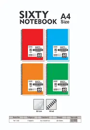 كشكول سلك sixty 60 ورقه