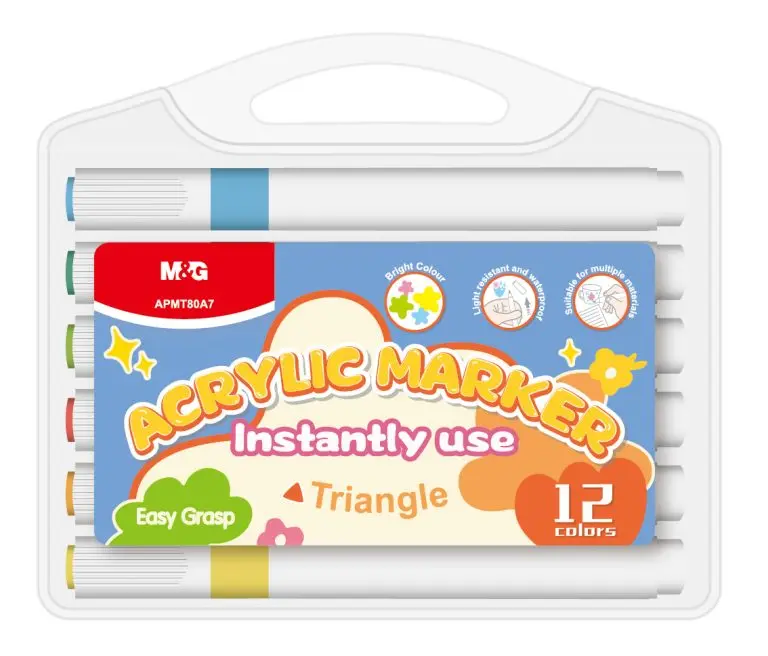 الوان اكريليك 12 لون Acrylic 12 colors 