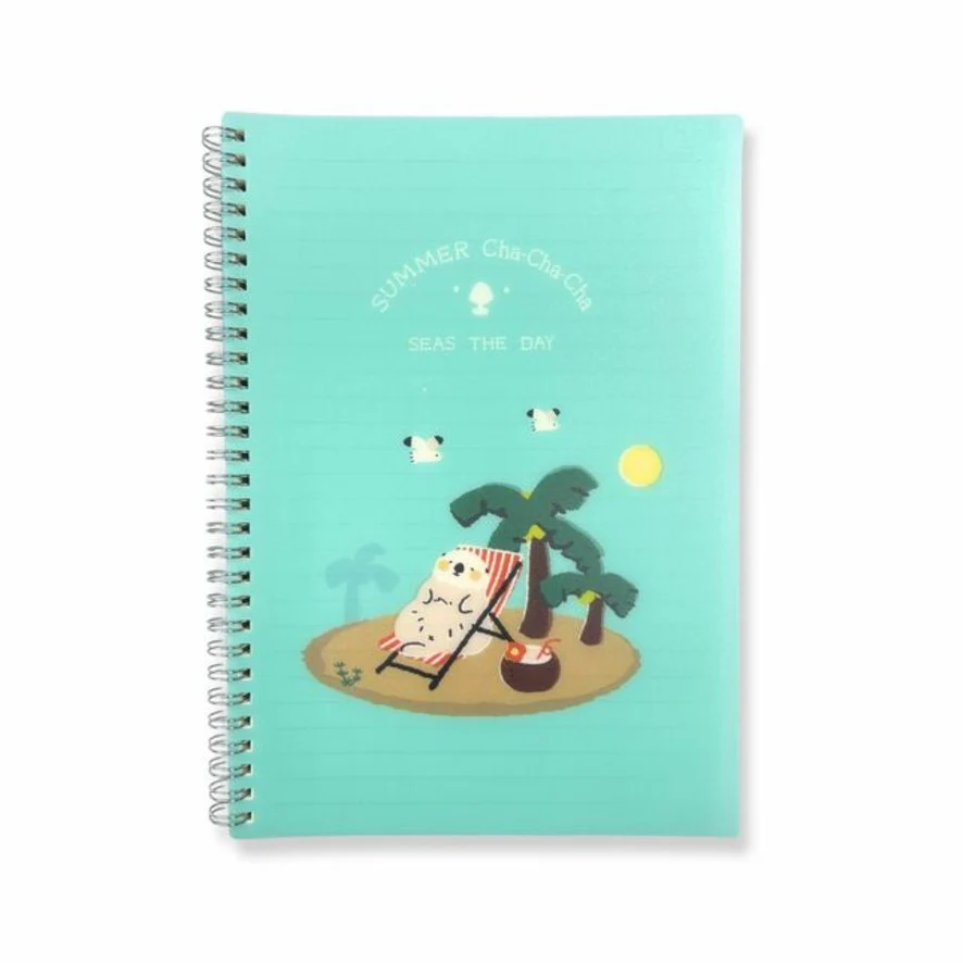 نوت سلك  56 ورقه M&G Cha-Cha Spiral Lined Notebook B5 56-Sheet