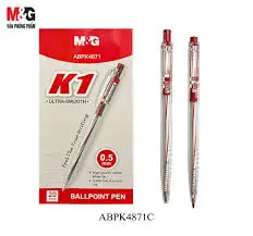 قلم جاف سوسته احمرM&G 0.5