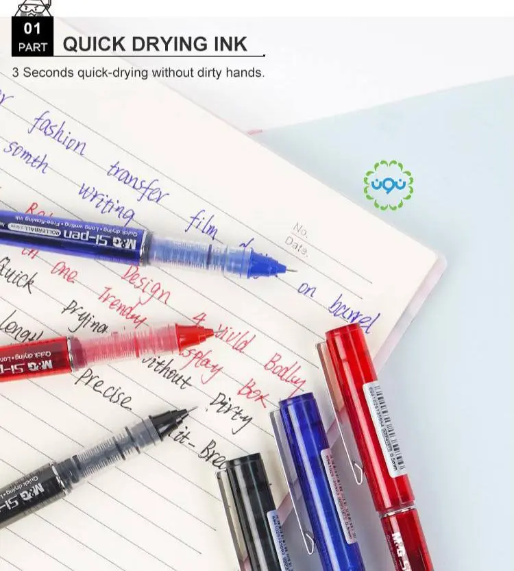 قلم رولر احمر0.5 M&G S5 Roller pen