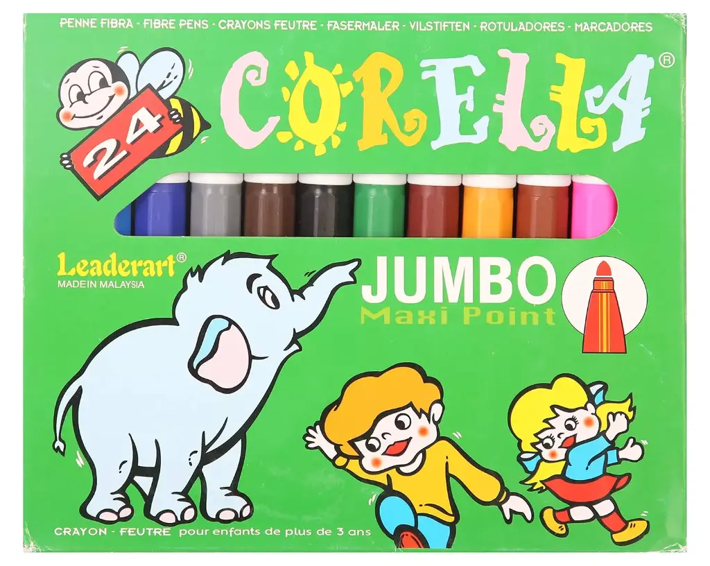 الوان جامبو 24لون corella