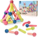 Magnetic Sticks 64 Pcs