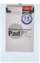 بلانشيطه A5 بلاستيك M&G  Small Transparent Clipboard with Plastic Metal Clip for Kids and Students - Pink color