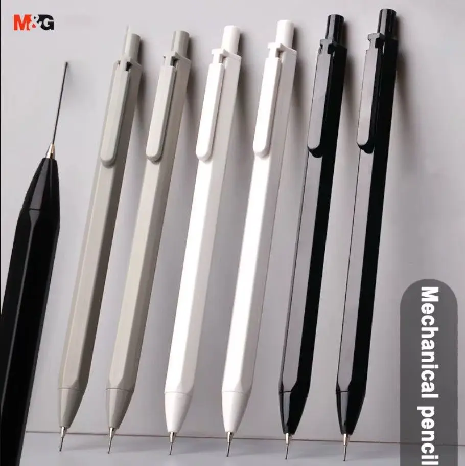 قلم سنون 0.7 M&G  Simple Mechanical Pencils Plastic Drawing Propelling Automatic Pencil 0.7mm