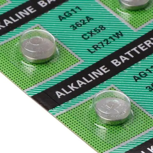 2 pcs Battery Alkaline 1.55 AG1 364A LR621 W
