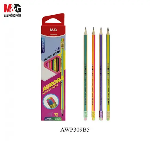 علبه أقلام رصاص (2B) aurora