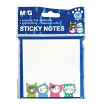 M&G sticky note So Many Cats